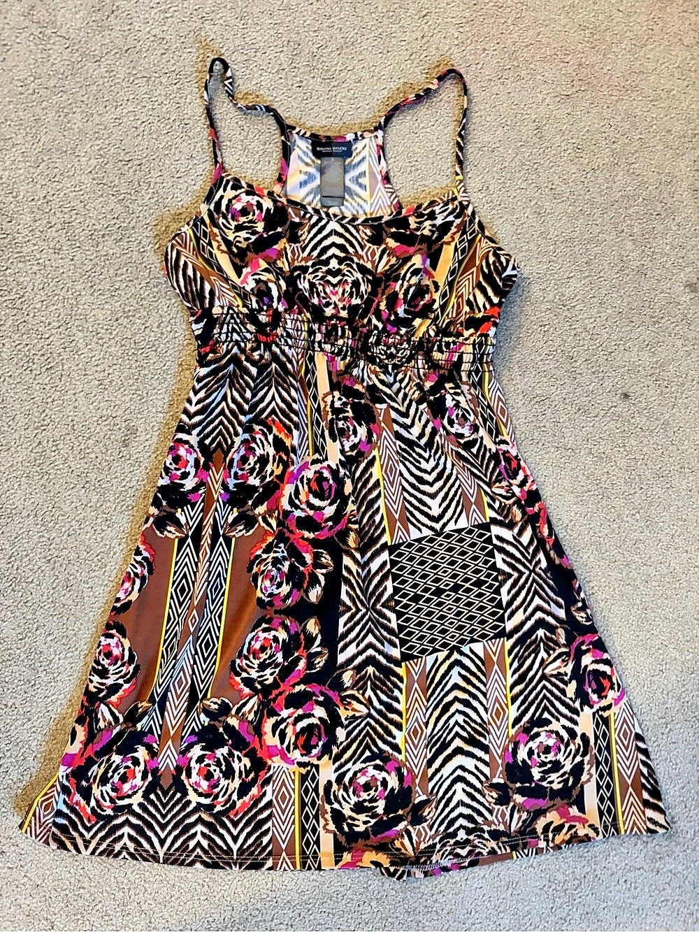 Bisou Bisou Printed Mini Dress